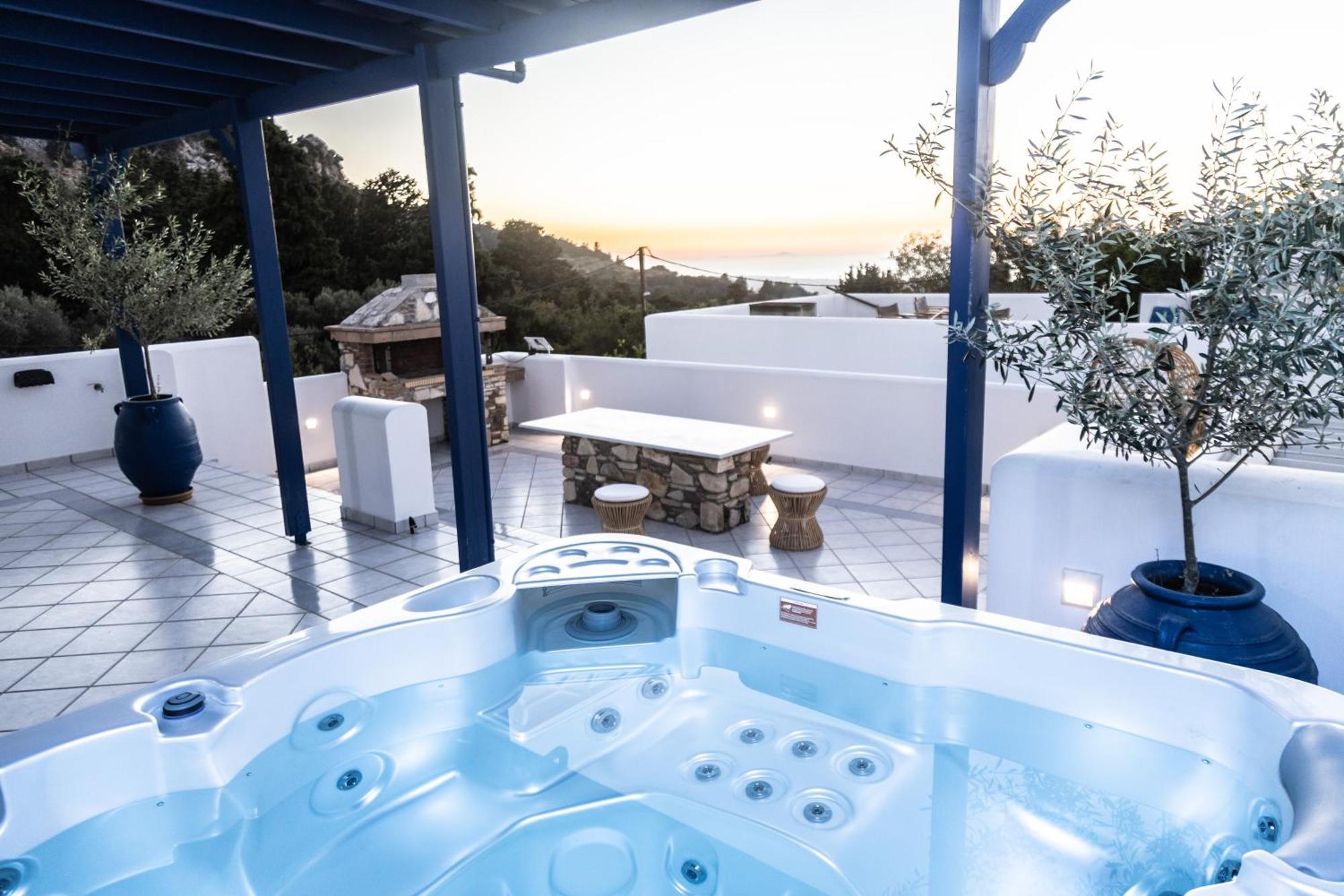 Giannis & Maria Sunset House Villa Lagúdi Zía Kültér fotó