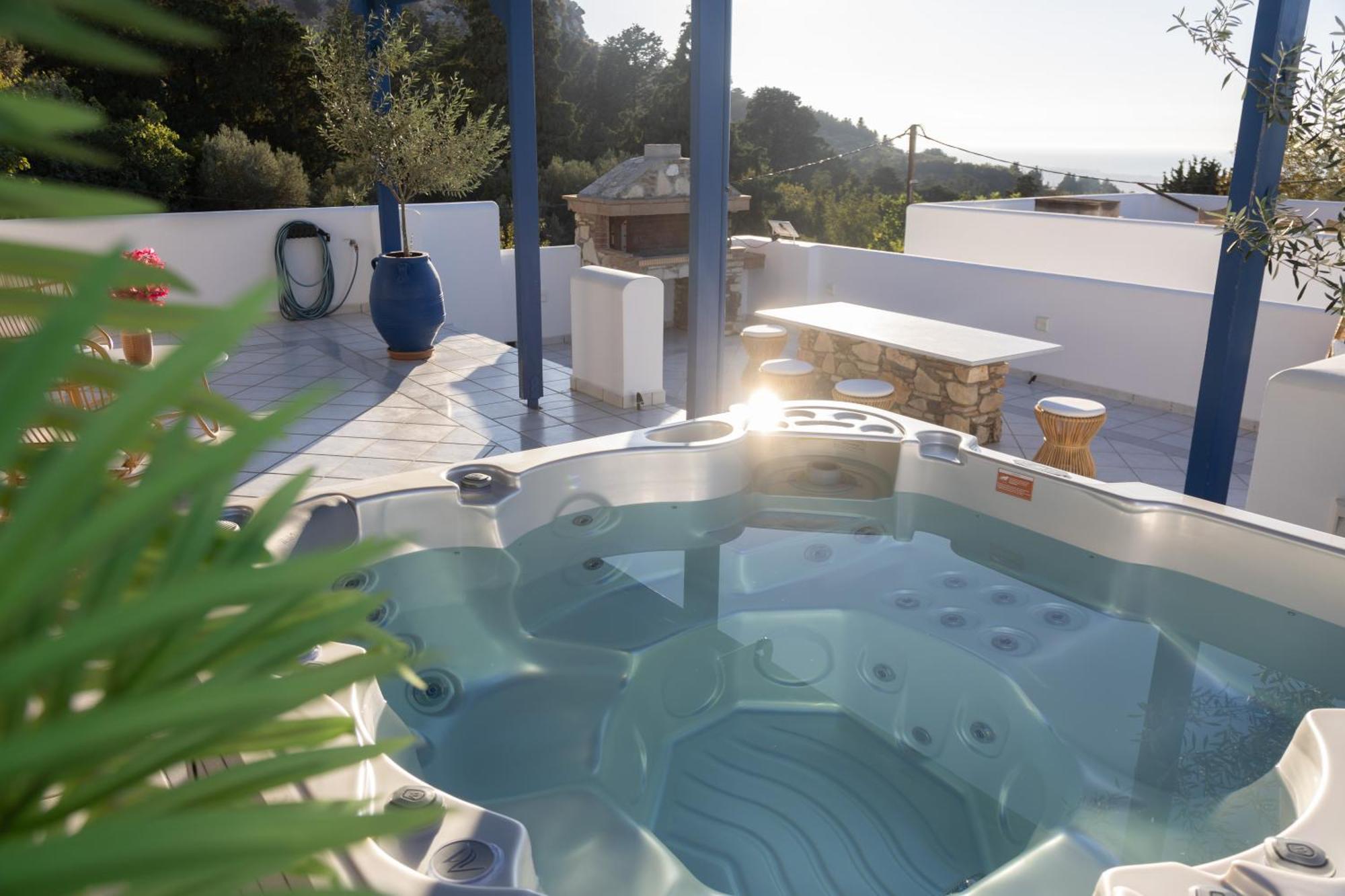 Giannis & Maria Sunset House Villa Lagúdi Zía Kültér fotó